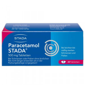 Produktbild von PARACETAMOL STADA 500 mg Tabletten