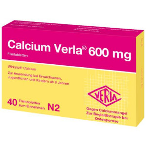 Produktbild von CALCIUM VERLA 600 mg Filmtabletten