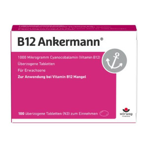 Produktbild von B12 ANKERMANN &uuml;berzogene Tabletten