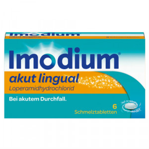 Produktbild von IMODIUM akut lingual Schmelztabletten