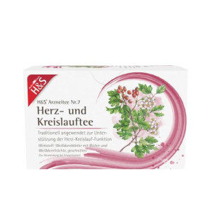 Produktbild von H&S Herz Kreislauf Tee Filterbeutel