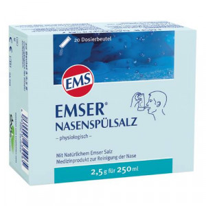 Produktbild von EMSER Nasensp&uuml;lsalz physiologisch Btl.