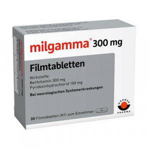 Produktbild von MILGAMMA 300 mg Filmtabletten