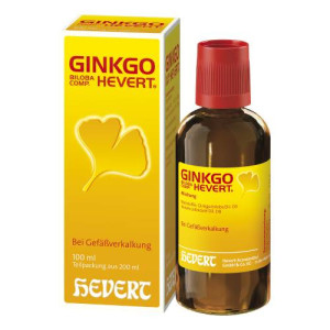 Produktbild von GINKGO BILOBA COMP.Hevert Tropfen