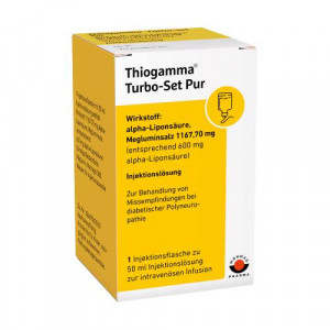 Produktbild von THIOGAMMA Turbo Set Pur Injektionsflaschen