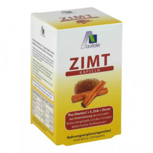 Produktbild von ZIMT KAPSELN 500 mg+Vitamin C+E