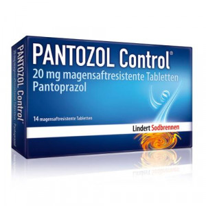 Produktbild von PANTOZOL Control 20 mg magensaftres.Tabletten
