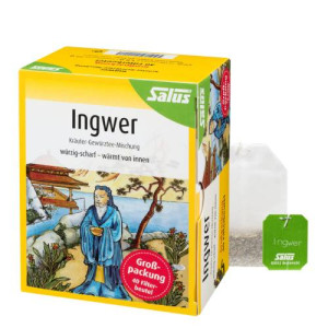 Produktbild von INGWER KR&Auml;UTER-GEW&Uuml;RZTEE-Mischung Bio Salus Fbtl.