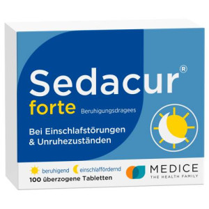 Produktbild von SEDACUR forte Beruhigungsdragees