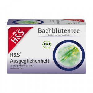 Produktbild von H&S Bachbl&uuml;ten Ausgeglichenheits-Tee Filterbeutel