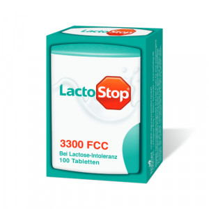 Produktbild von LACTOSTOP 3.300 FCC Tabletten Klickspender