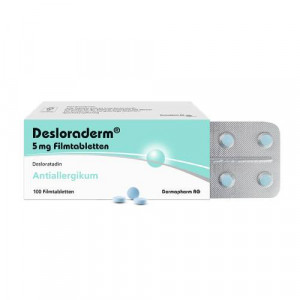 Produktbild von DESLORADERM 5 mg Filmtabletten