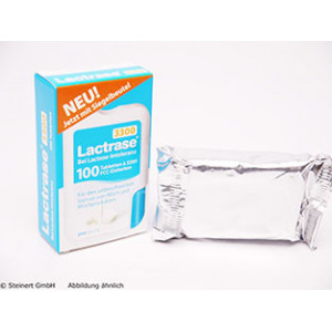 Produktbild von LACTRASE 3.300 FCC Tabletten im Klickspender