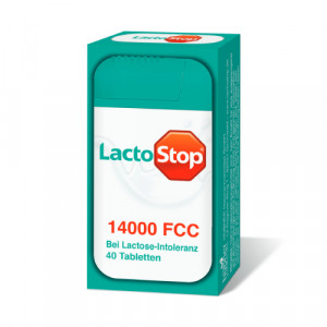 Produktbild von LACTOSTOP 14.000 FCC Tabletten Spender