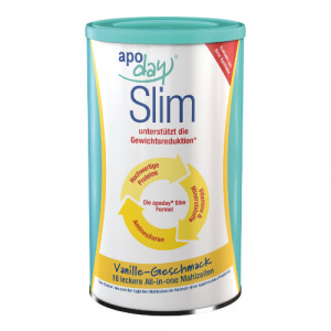 Produktbild von APODAY Vanilla Slim Pulver Dose