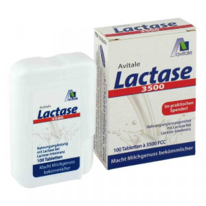 Produktbild von LACTASE 3.500 FCC Tabletten im Klickspender