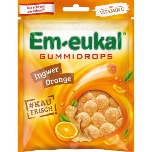 Produktbild von EM-EUKAL Gummidrops Ingwer-Orange zuckerhaltig