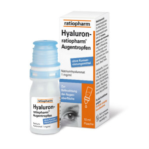 Produktbild von HYALURON-RATIOPHARM Augentropfen
