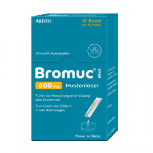 BROMUC akut 600 mg Hustenl&ouml;ser Plv.z.H.e.L.z.Einn.