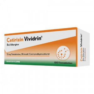 CETIRIZIN Vividrin 10 mg Filmtabletten