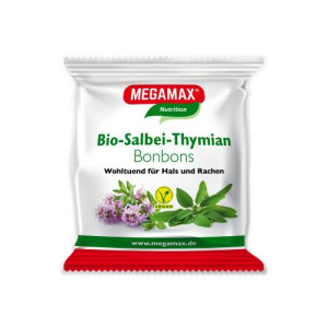 Produktbild von MEGAMAX Bio Salbei-Thymian Bonbons