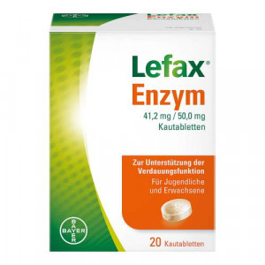 Produktbild von LEFAX Enzym Kautabletten