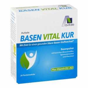 Produktbild von BASEN VITAL KUR plus Vitamin D3+K2 Pulver