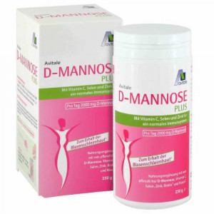 Produktbild von D-MANNOSE PLUS 2000 mg Pulver m.Vit.u.Mineralstof.