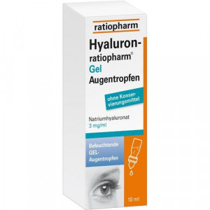 Produktbild von HYALURON-RATIOPHARM Gel Augentropfen