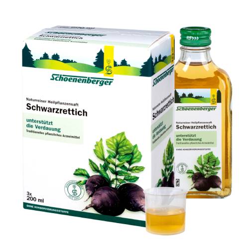 SCHWARZRETTICH Schoenenberger Heilpflanzensäfte