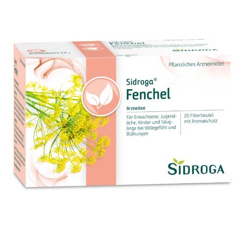 SIDROGA Fenchel Tee Filterbeutel
