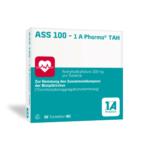 ASS 100-1A Pharma TAH Tabletten