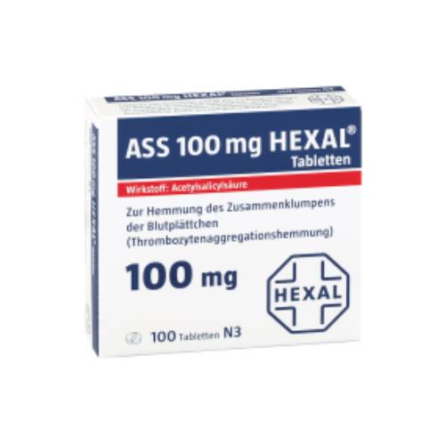 ASS 100 mg HEXAL Tabletten