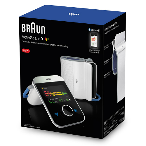 BRAUN BLUTDRUCKMESSGERÄT ActivScan9 Obera.BUA7200