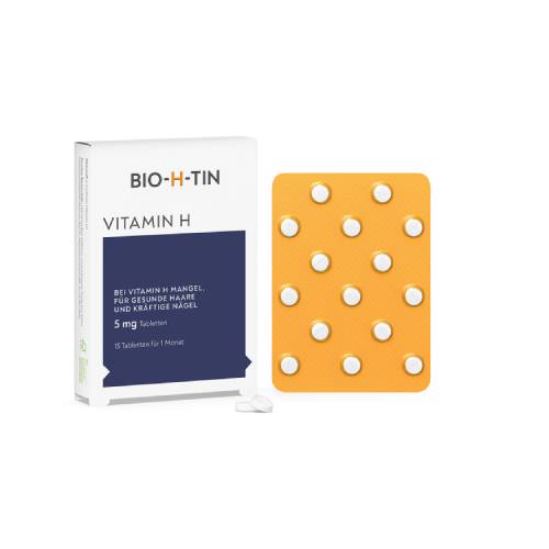 BIO-H-TIN Vitamin H 5 mg für 1 Monat Tabletten