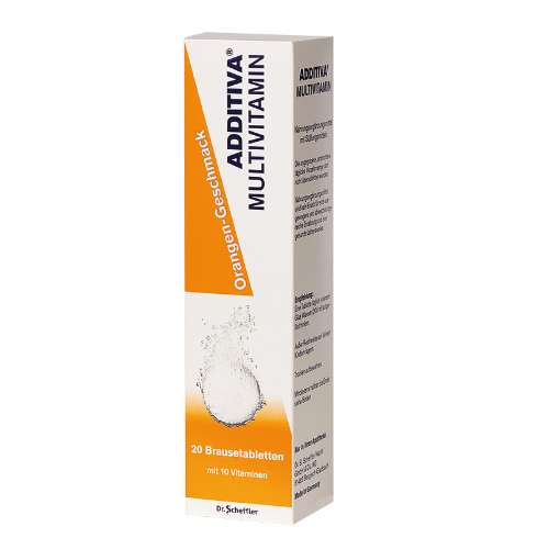 ADDITIVA Multivit.Orange R Brausetabletten
