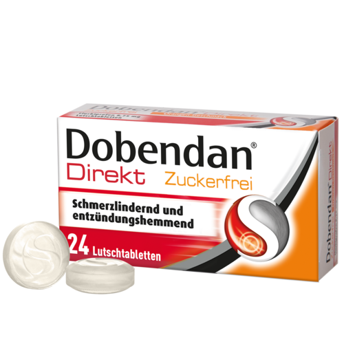 DOBENDAN Direkt zuckerfrei Flurbiprofen 8,75mg Lut