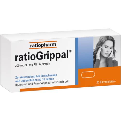 RATIOGRIPPAL 200 mg/30 mg Filmtabletten