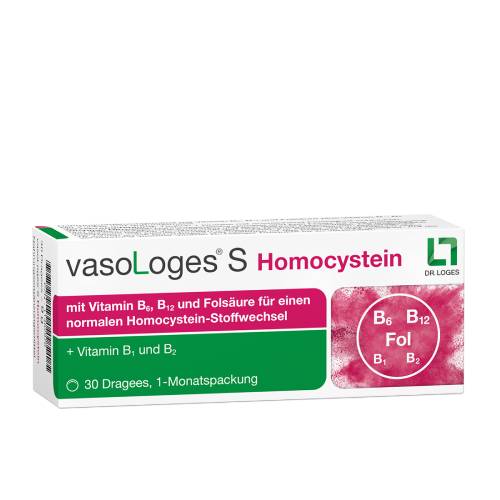 VASOLOGES S Homocystein Dragees