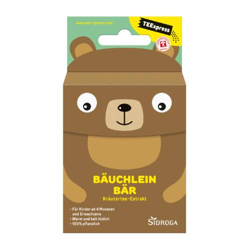 SIDROGA TEExpress Bäuchlein Bär