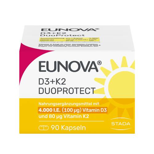 EUNOVA DuoProtect D3+K2 4000 I.E./80 ?g Kapseln