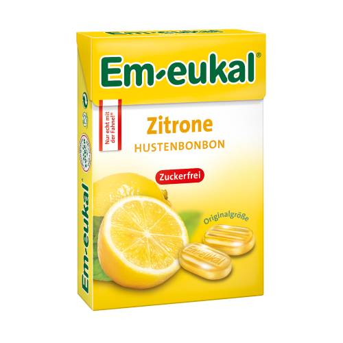 EM-EUKAL Bonbons Zitrone zuckerfrei Box