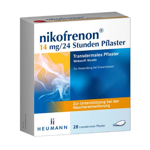NIKOFRENON 14 mg/24 Stunden Pflaster transdermal