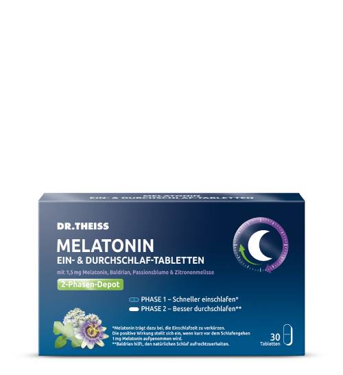 DR.THEISS Melatonin Ein- & Durchschlaf-Tabletten