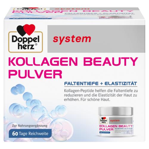 DOPPELHERZ Kollagen Beauty Pulver system
