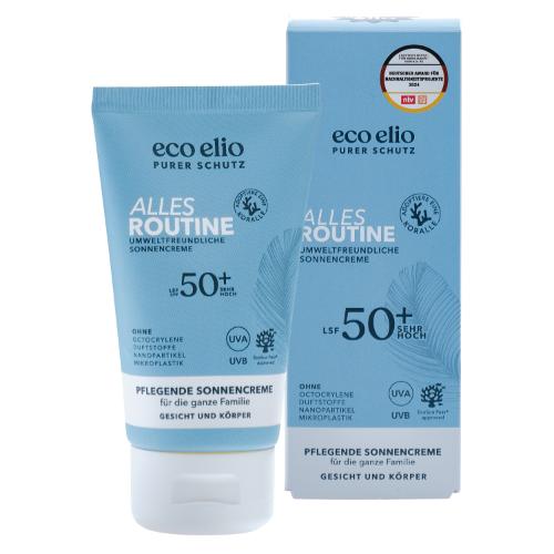 ECO ELIO Alles Routine Sonnencreme LSF 50+