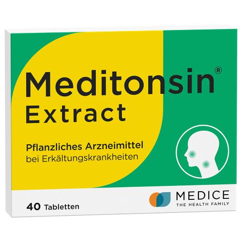 MEDITONSIN Extract pflanzliche Erkältungstabletten
